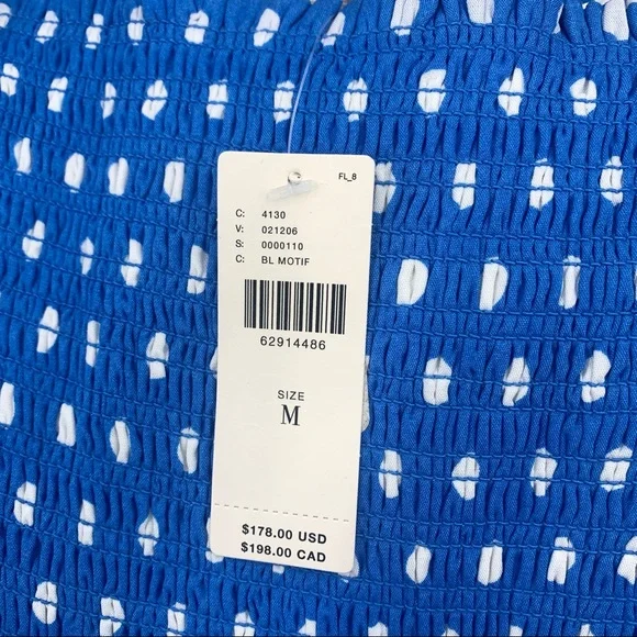 Anthropologie Dolan Laney Maxi Dress Blue NEW - Picture 12 of 12